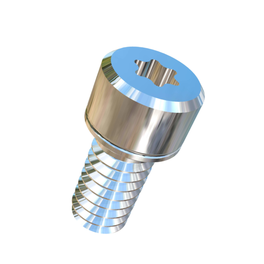 Titanium 1/4-20 X 0.5 UNC Star Drive Socket Head Allied Titanium Machine Screw